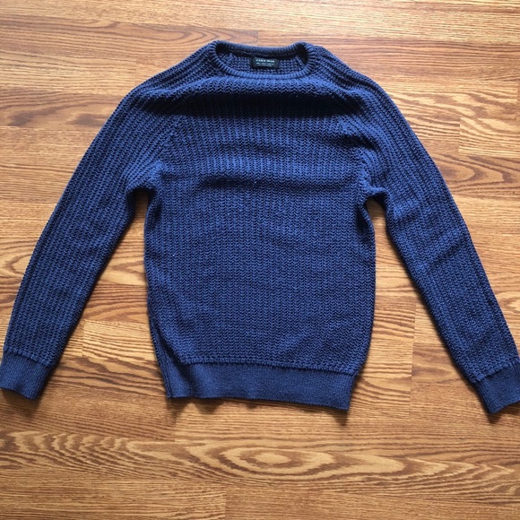 Indigo Chain Mail Sweater - Picture 2 of 6